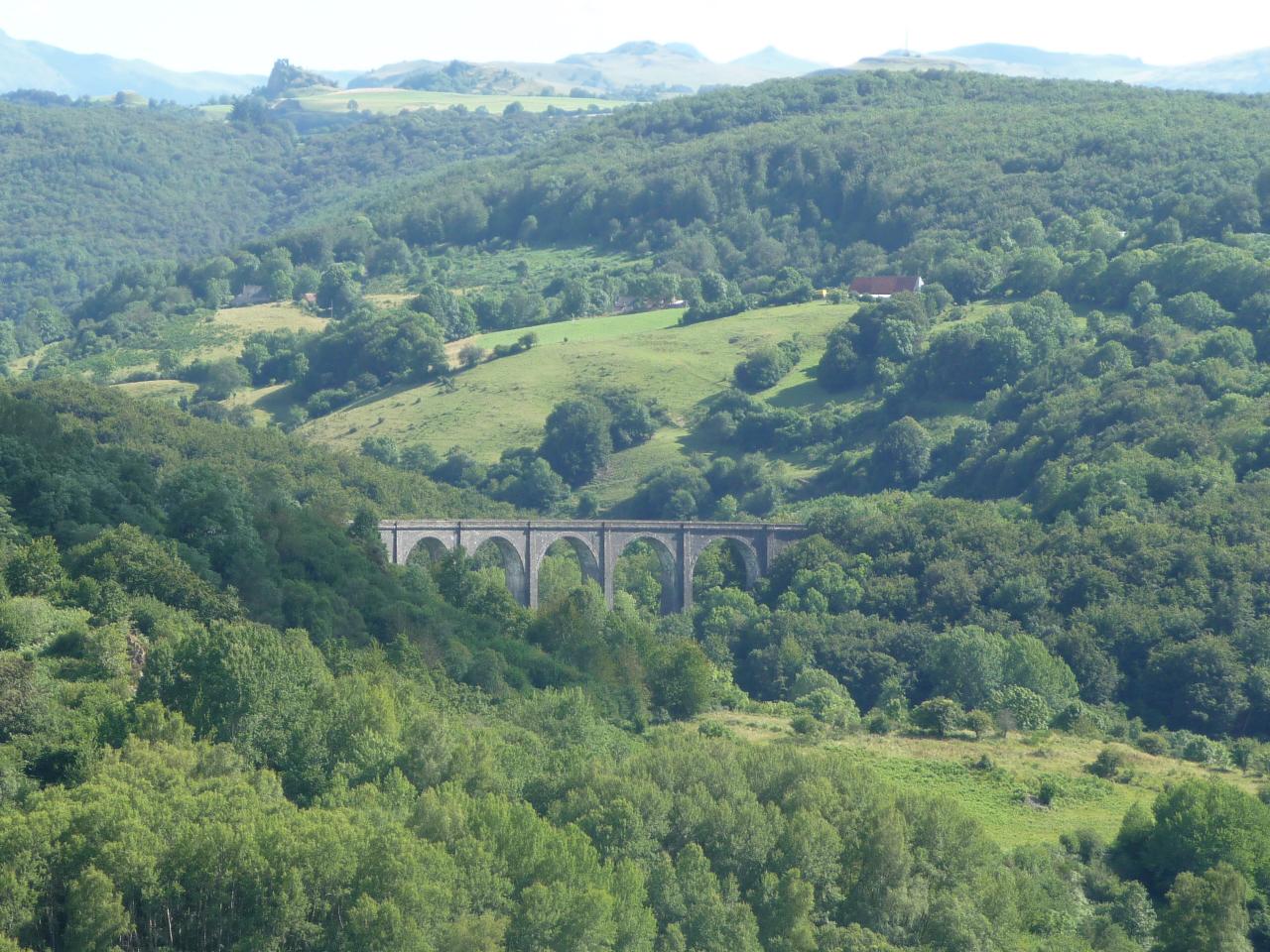 Viaduc de Barajol vu du Train Gentiane